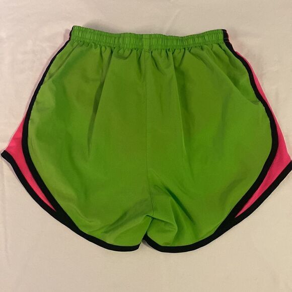 Nike Dri-Fit Tempo Pink and Green Shorts Size Adult XS NWOT - Picture 2 of 5